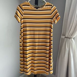 forever 21 striped dress